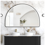 LED Moonlight Archie 1000(H)x1500(W) Metal Frame Mirror- 3 colors  Gold/white/black