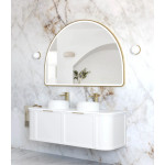 LED Moonlight Archie 1000(H)x1500(W) Metal Frame Mirror- 3 colors  Gold/white/black