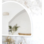 LED Moonlight Archie 800(H)x1200(W) Black Metal Frame Mirror