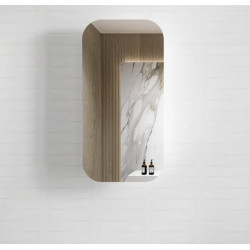 NEWPORT NATURAL OAK SHAVING CABINET SSQ9045N