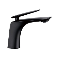 Bellino Matte Black Basin Mixer Tap-BT201.02