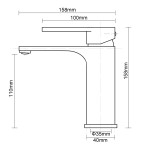 IVANO - Chrome Basin Mixer-CH0222.BM IVANO - Chrome Basin Mixer-CH0222.BM