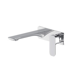 Oskar Wall Basin Mixer Chrome TP-OWBM