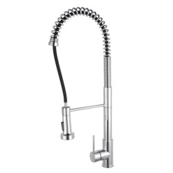 Chrome Pull Out Kitchen Mixer- CH1017.KM