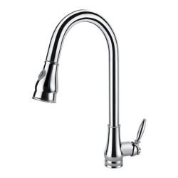 Chrome Pull Out Kitchen Mixer-CH1018.KM