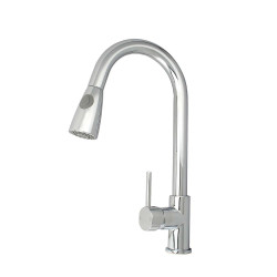 Chrome Pull Out Kitchen Mixer- CH1019.KM