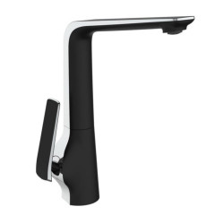ESPERIA - Black & Chrome Kitchen Mixer-KT33.03