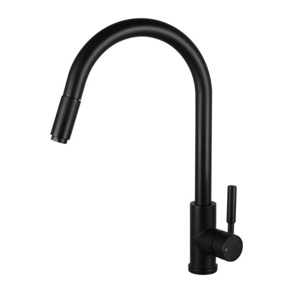 Black Pull Out Kitchen Mixer-OX1016.KM Black Pull Out Kitchen Mixer-OX1016.KM