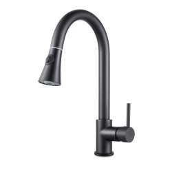 Black Pull Out Kitchen Mixer-OX1023.KM