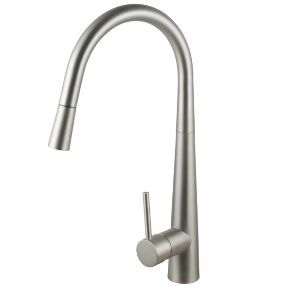 Pull Out Kitchen Mixer 420 Brushed Nickel PKM004-BN