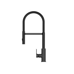 Oskar Pull Out Kitchen Mixer Matte Black TP-OKMB