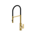 Oskar Pull Out Kitchen Mixer Brushed Gold TP-OKMBG