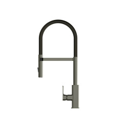Oskar Pull Out Kitchen Mixer Brushed Nickel TP-OKMBN
