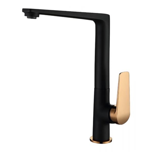 Zevio Kitchen Laundry Sink Mixer Matte Black Rose Gold V13KMGR Zevio Kitchen Laundry Sink Mixer Matte Black Rose Gold V13KMGR