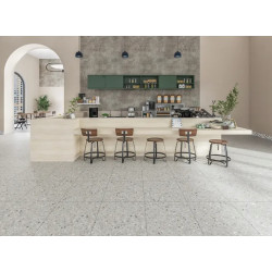 Small Terrazzo Light Slip-Rating Tiles 66701