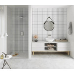 Subway Tiles-Strip tiles Matt white or Gloss white WT30701
