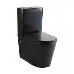 Fluted Items Package sale- Black 900mm Vanity, Shaving Cabinet, Toilet, Bath