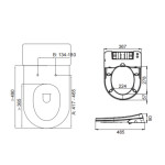 Non Electrical Smart Bidet Seat