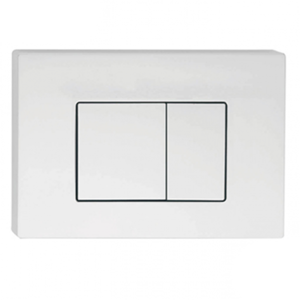 R&T DUAL FLUSH SQ CH BUTTON