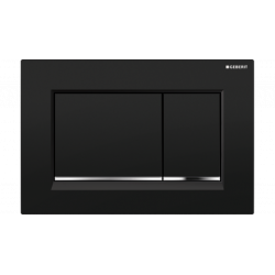 SIGMA DUAL FLUSH BUTTON SQ BLK