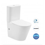 Fluted Vanity 600mm Package Sale with LED Mirror Toilet Bathtub