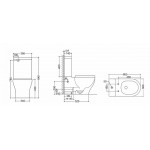 Zenitti Tornado Back to Wall Toilet Suite