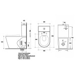 Devito New Look Wall Faced Toilet Suite LK-DV205