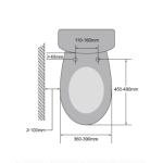 Stella Smart Rimless Multifunctional Toilet  KDK002R+SMBD001
