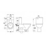 KDK014 Toilet Suite