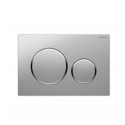 KDK Round Matte chrome Push plate – Sigma20KN