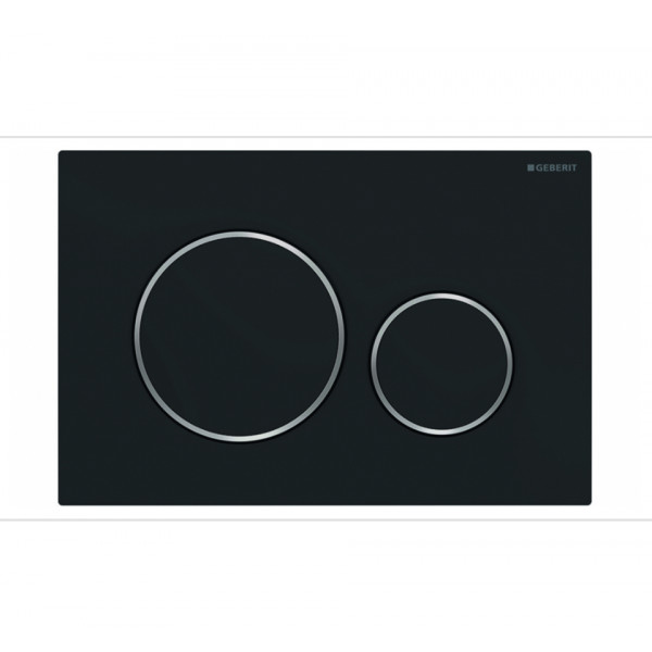 KDK Square Matte Black Push plate – Sigma20MB