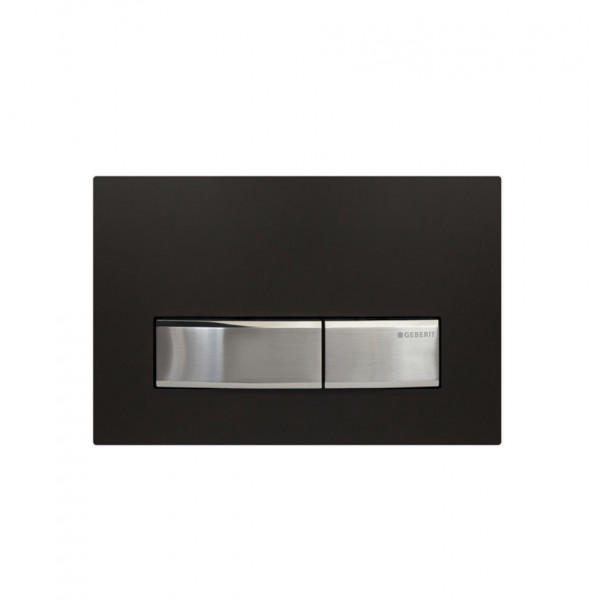KDK Square Push plate Black Glass – Sigma50DW
