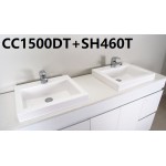 BOSTON LIGHT GREY VANITY 1500X460X550