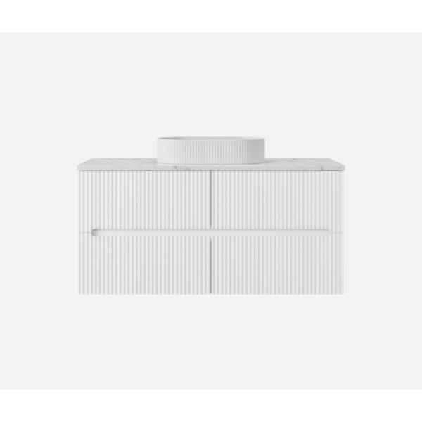 Cabarita Morden Wall Hung PVC Cabinet, Matte White LK-MC1200W-MW Cabarita Morden Wall Hung PVC Cabinet, Matte White LK-MC1200W-MW