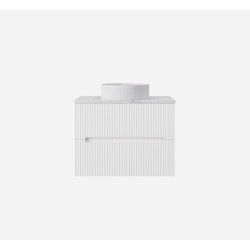 Cabarita Morden Wall Hung PVC Cabinet, Matte White LK-MC600W-MW