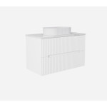 Cabarita Morden Wall Hung PVC Cabinet, Matte White LK-MC900W-MW