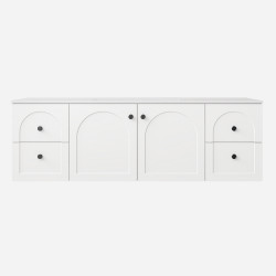 Chester Federation wall hung PVC Cabinet LK-FC154W-MW