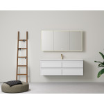LK-FH1521NW  New Hamilton Federation Slim Wall Hung Cabinet White/Grey/Black