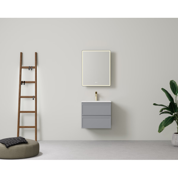 LK-FH600NW-MG New Hamilton Wall Hung Cabinet Matte Grey white &black 3 colors