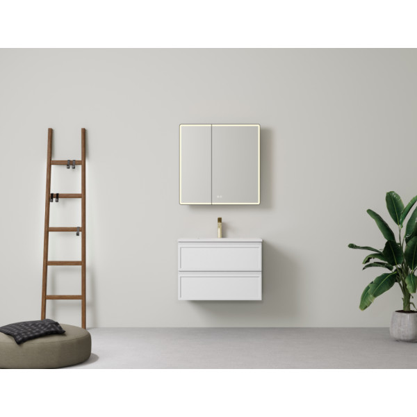 LK-FH750NW  New Hamilton Wall Hung Cabinet Matte white/Grey/Black 3 colors