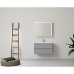 LK-FH900NW New Hamilton Wall Hung Cabinet Matte Black/White/Grey 3 colors