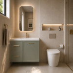 Kingsley Federation Wall Hung PVC Cabinet LK-FK74LW-MW Kingsley Federation Wall Hung PVC Cabinet LK-FK74LW-MW