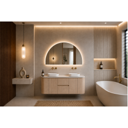 Ravello Modern Wall Hung Vanity Plywood Cabinet LK-RA1221W-SO