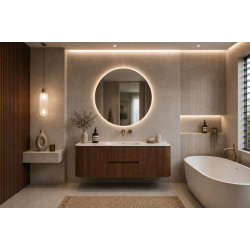 Ravello Modern Wall Hung Vanity Plywood Cabinet LK-RA1521W-MO