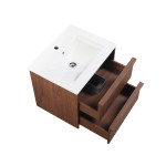 600mm Modern Wall Hung Plywood Cabinet LK-MR600W-MO