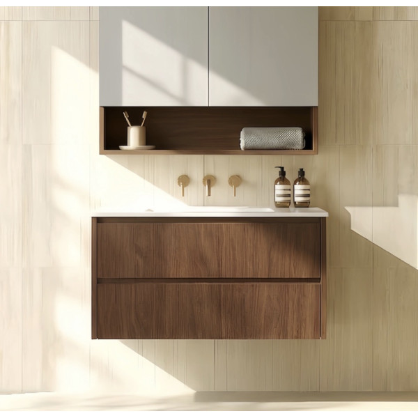 900mm Ridgewood Modern Wall Hung Plywood Cabinet LK-MR900W-MO