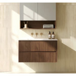 750mm Modern Wall Hung Plywood Cabinet LK-MG750W-SO 750mm Modern Wall Hung Plywood Cabinet LK-MG750W-SO