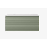 Sedona Fluted Wall Hung Matte Black PVC Vanity 900mm Sedona Fluted Wall Hung Matte Black PVC Vanity 900mm