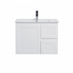 Acacia Shaker Door Water Proof Wall Cabinet - Matte White Vanity 750x460x560 Acacia Shaker Door Water Proof Wall Cabinet - Matte White Vanity 750x460x560