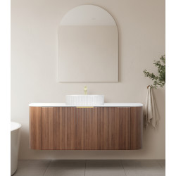 Artis 1200mm fluted wall hung vanity ART1200W-S